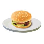 Papírtányér, kerek 25 cm átmérő, VICTORIA FACILITY