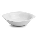 Leveses tálka,ROTBERG, fehér, 17 cm, 6db-os szett, "Quadrate"