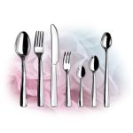 Kés, rozsdamentes acél, 21,5cm, 12db-os szett, "Mira"