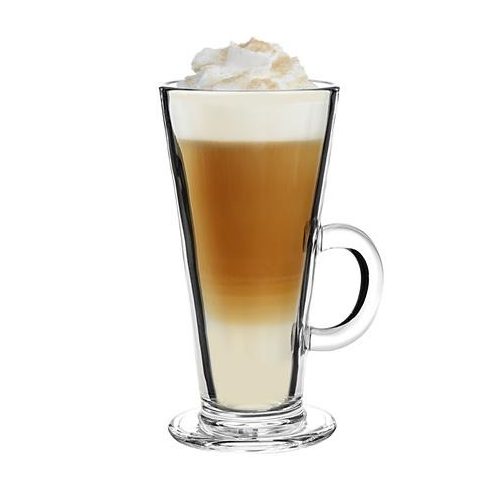 Lattespohár, füllel, 2db-os szett, 31 cl "GastroLine"