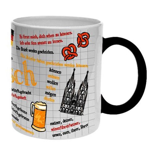 Teásbögre, német nyelvtani mintával, 32cl