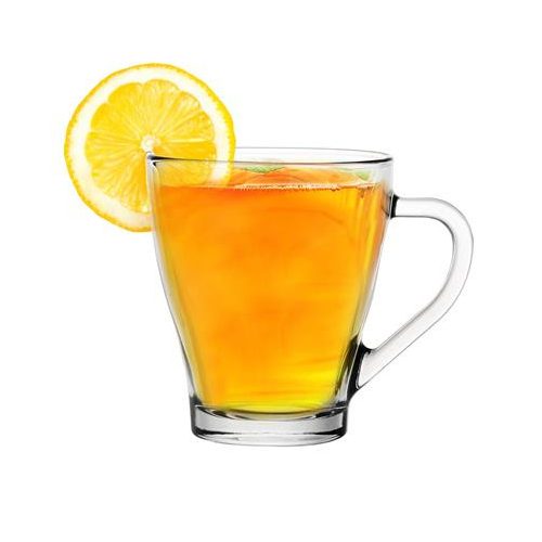 Üvegbögre, 6 db-os szett, 25 cl "TeaTime"