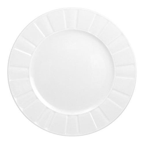 Lapostányér, ROTBERG, fehér, 27 cm, 6 db-os szett, "Oslo"