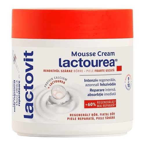 Testápoló mousse krém, 400 ml, LACTOVIT "Lactourea"
