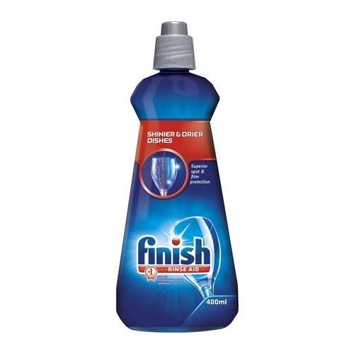 Gépi öblítőszer, 400 ml, FINISH, "Shine&Dry", regular