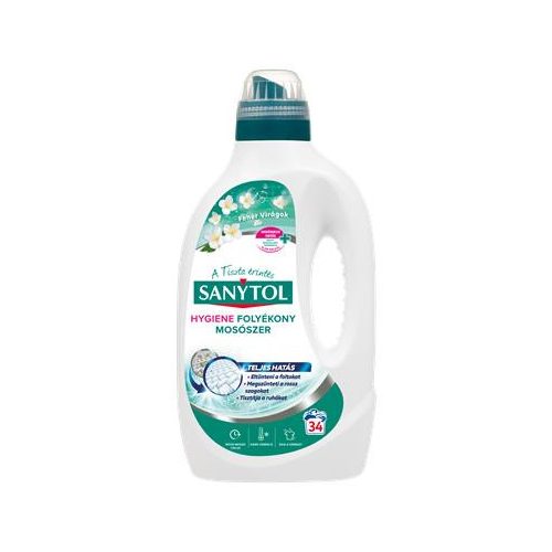 Folyékony mosószer, fertőtlenítő, 1,7 l, SANYTOL