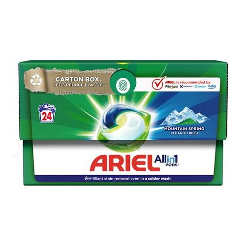 Mosókapszula, 24 db, ARIEL "Mountain spring"