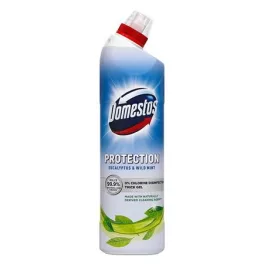   Általános fertőtlenítőszer, klórmentes, 0,7 l, DOMESTOS "Protection", eukaliptusz-vadmenta