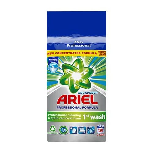 Mosópor, 7,15 kg, ARIEL "Regular", fehér ruhákhoz