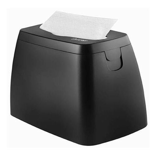 Szalvéta adagoló, 14,8x23,4x14,7 cm, LUCART "L-One Table", fekete