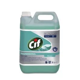   Általános tisztító- és fertőtlenítőszer, 5 l, CIF "Professional Oxy-Gel", óceán