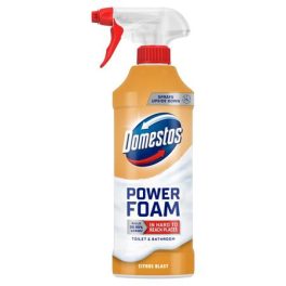   WC- és fürdőszoba tisztító hab, 435 ml, DOMESTOS "Power Foam", Citrus Blast