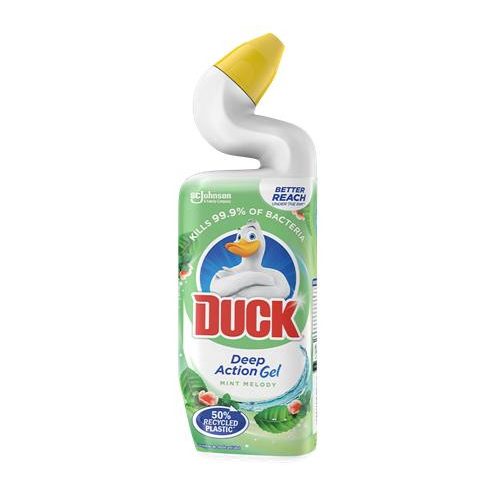 WC-tisztítógél, 750 ml, DUCK "Deep Action Gel", mentol