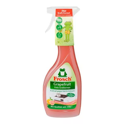 Konyhai tisztító- és zsíroldó spray, 500 ml, FROSCH, grapefruit