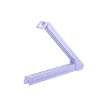 Zacskózáró csipesz, 10 db, BONUS, vegyes színek