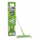 Kezdőkészlet, felmosó, nedves- és száraz utántöltővel, SWIFFER "Sweeper"