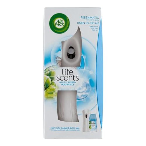 Illatosító készülék, automata, 250 ml, AIR WICK "Freshmatic", friss ruha