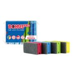 Mosogatószivacs, formázott, 4 db, BONUS