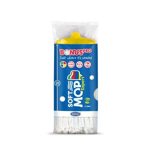 Felmosófej, ipari, BONUS "Pro SoftMOP", sárga