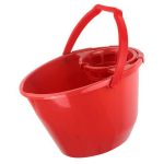 Felmosóvödör, csavarókosárral, 11 l, BONUS, piros