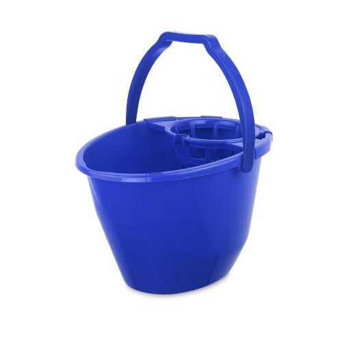 Felmosóvödör, csavarókosárral, 11 l, BONUS, kék