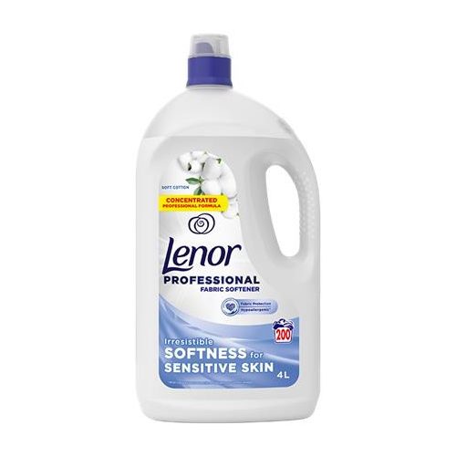 Öblítő, 4 l, LENOR "Sensitive Cotton"