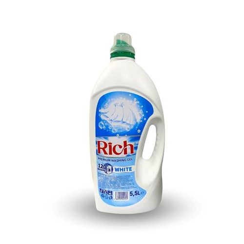 Mosógél, 5,5 l, "Rich White"