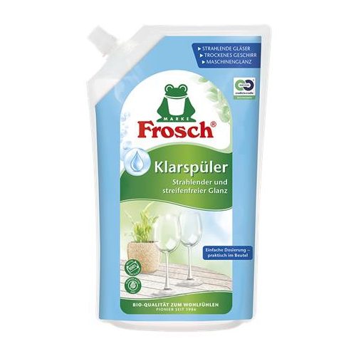 Öblítőszer, mosogatógéphez, 750 ml, FROSCH