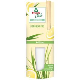   Légfrissítő, 90 ml, utántöltő, FROSCH "Oase", citromfű