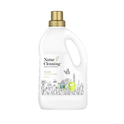 Mosógél, hipoallergén, színes ruhákhoz, 1,5 l, NATURCLEANING "Color"