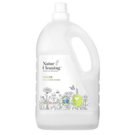   Mosógél, hipoallergén, színes ruhákhoz, 3 l, NATURCLEANING "Color"