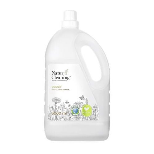 Mosógél, hipoallergén, színes ruhákhoz, 3 l, NATURCLEANING "Color"