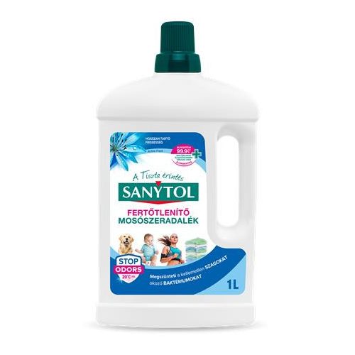 Fertőtlenítő mosószeradalék, 1 l, SANYTOL "Active Fresh"