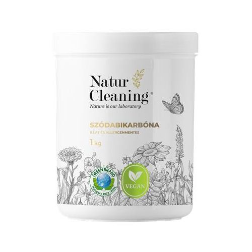 Szódabikarbóna, illat- és allergénmentes, 1 kg, NATURCLEANING