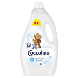 Öblítő, 3 l, COCCOLINO "Sensitive&Soft"