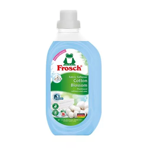 Öblítő koncentrátum, 900 ml, FROSCH "Gyapotvirág"