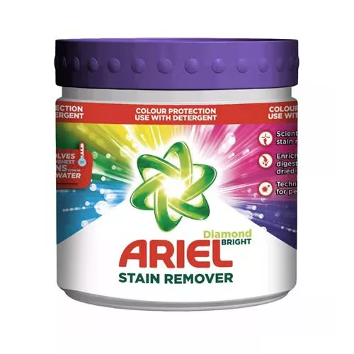 Folteltávolító por, 500 g, ARIEL "Diamond Bright", színes ruhákhoz