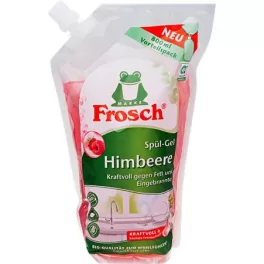 Mosogatószer, utántöltő, 800 ml, FROSCH, málna