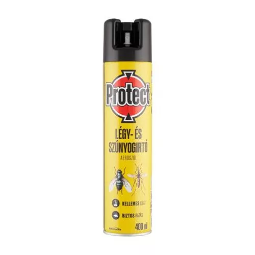 Légy- és szúnyogirtó aeroszol, 400 ml, PROTECT