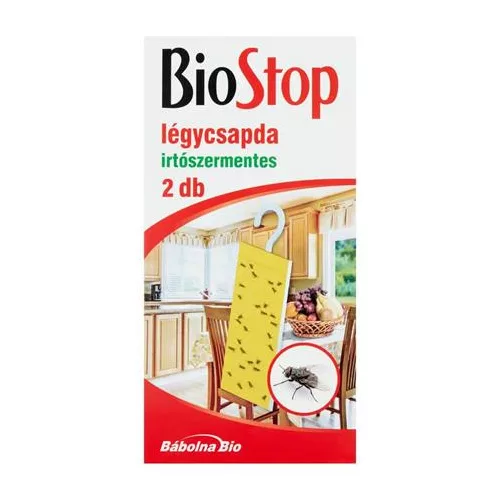 Légycsapda, irtószermentes, 2 db, BIOSTOP