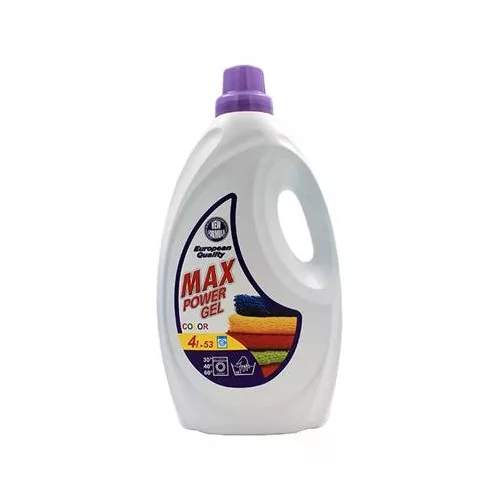 Folyékony mosószer, 4 l "Max Power Color"