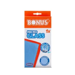   Ablaktörlő kendő, mikroszálas BONUS "MicroGLASS"