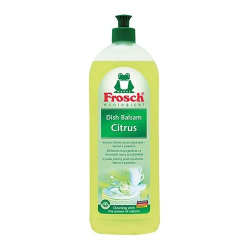 Mosogatószer, 750 ml, FROSCH, balzsam, citrus