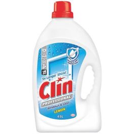 Ablaktisztító, 4,5 l, utántöltő, CLIN, citrom