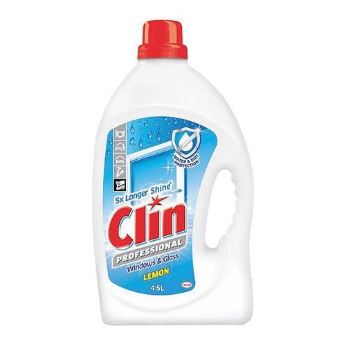 Ablaktisztító, 4,5 l, utántöltő, CLIN, citrom