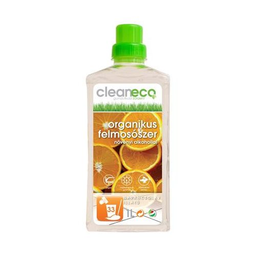 Felmosószer, organikus, 1 l, CLEANECO, narancs