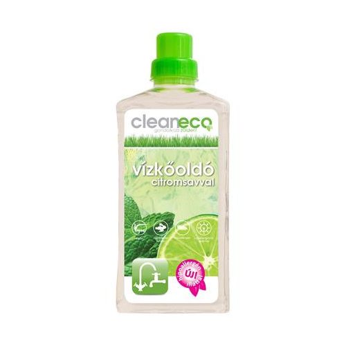 Vízkőoldó, organikus, 1 l, CLEANECO, citromsavval