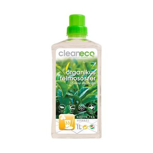 Felmosószer, organikus, 1 l, CLEANECO, "Green tea herbal"