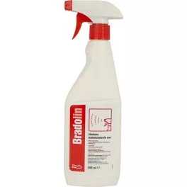   Felület fertőtlenítőszer, szórófejes, alkoholos, 0,5 l, BRADOLIN