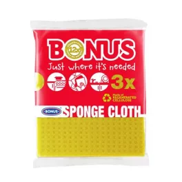Szivacskendő, 3 db, BONUS
